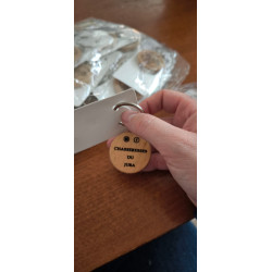 Porte clé en bois